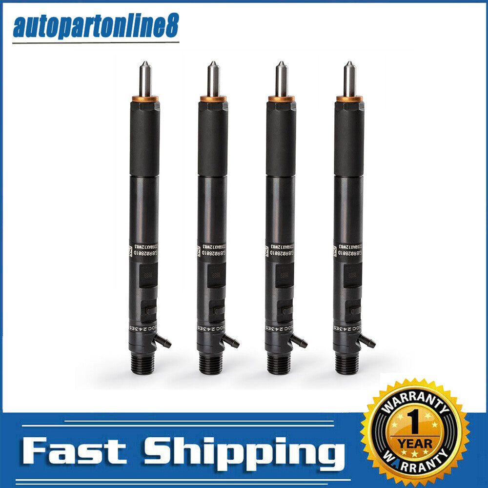 4PCS Fuel Injector for Hyundai for KIA 2.9 Diesel EJBR02801D 33800-4X500 33801-4X500