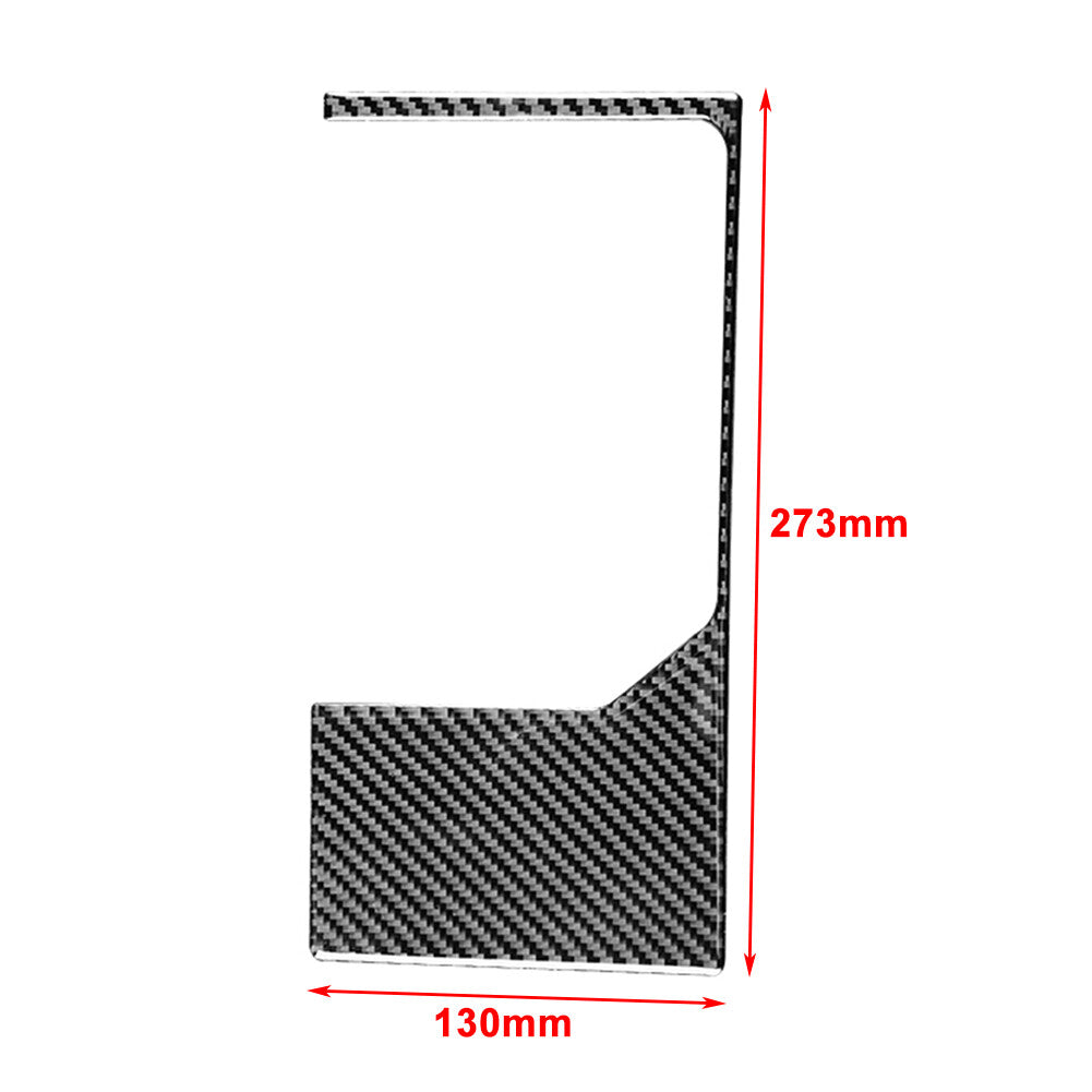 Carbon Fiber Gear Shift Panel Outer Frame Trim for Toyota Tundra 2014-2021 2019