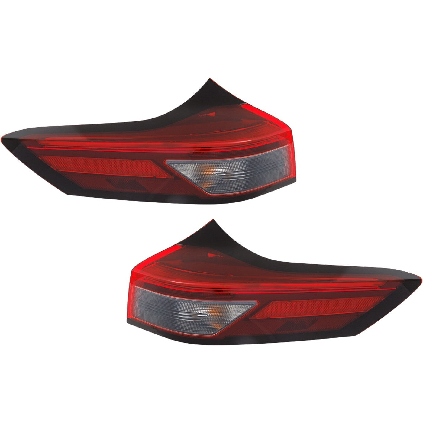 Left and Right Outer LED Assembly Tail Light Set For 2021 for Nissan Rogue