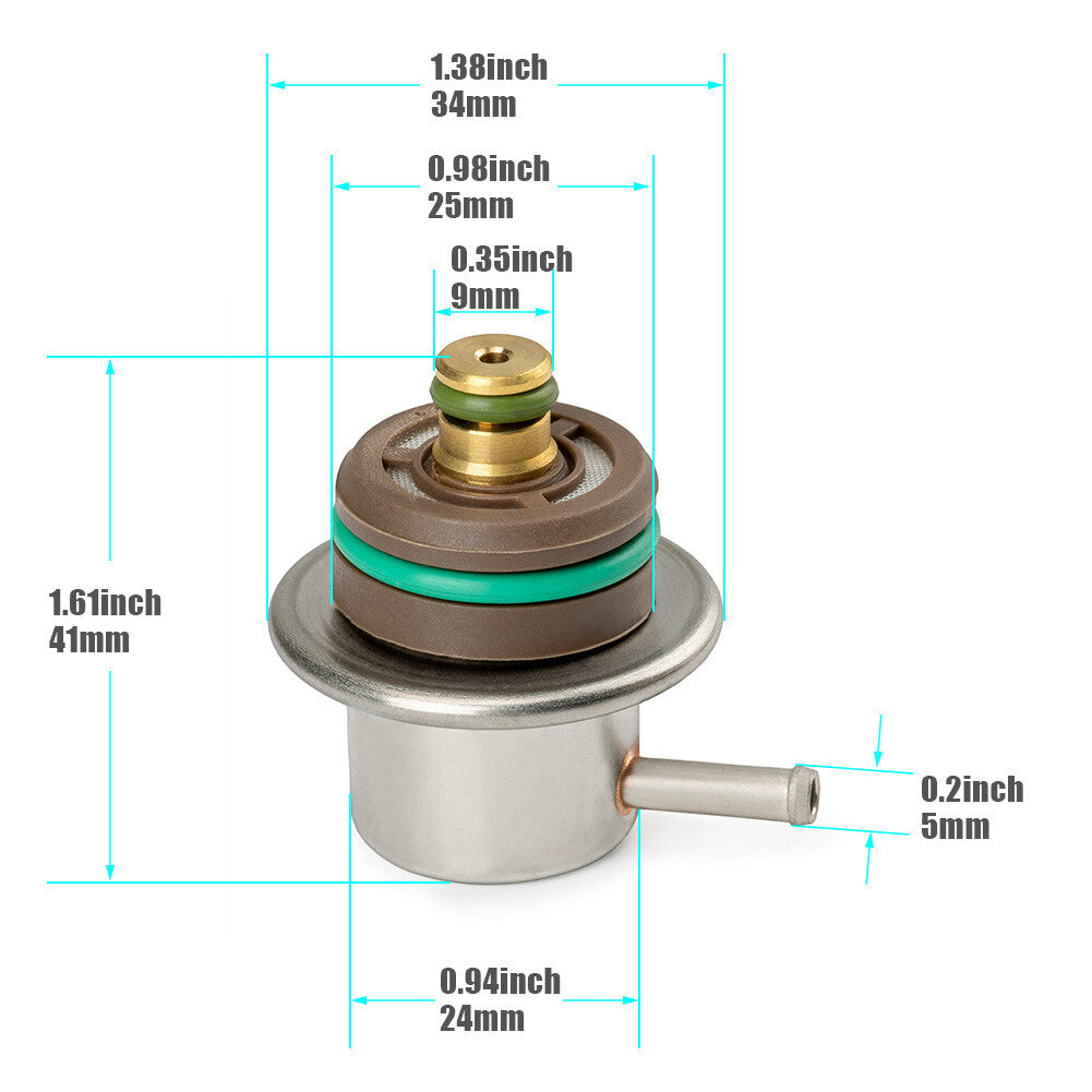 Fuel pressure regulator suitable for Ford Excursion F-150 F250 5.4L 2000 - 2005 XR3Z9C968AA
