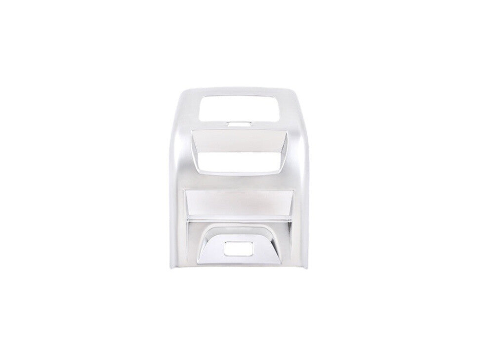 Silver ABS Inner Rear Air Vent Outlet Panel Trim for BMW X3 G01 X4 G02 2020-2022