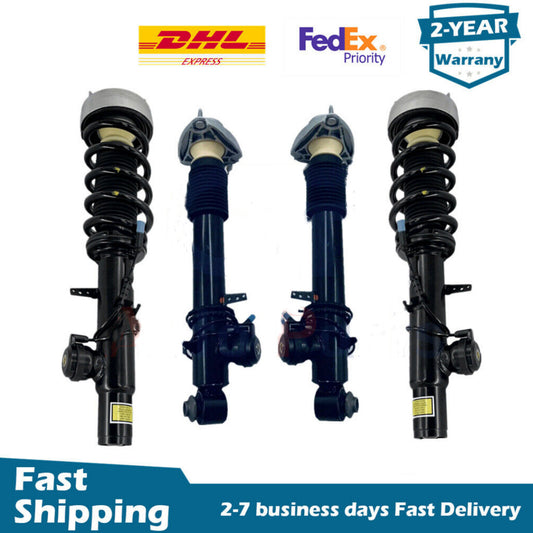 4x Front Rear EDC Shock Struts Fit for BMW X5 F15 F85 X6 F16 F86 xDrive35i 50i 13-18