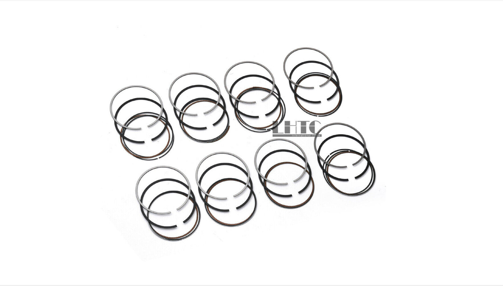 8pcs Piston Rings Set for BMW M5 M6 X5 X6 550i F10 F90 F06 F12 S63 N63 4.4