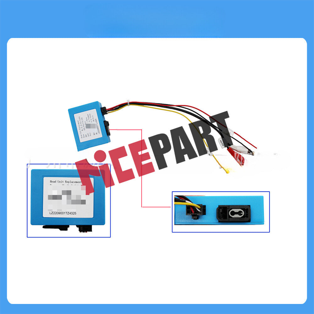 Fiber optic decoder box amplifier compatible with for Mercedes-Benz ML/R/GL/SLK/ for Cayenne