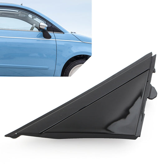 Door Mirror Flag Cover Molding 1SH16KX7AA Right for Fiat 500 12-19 Glossy Black