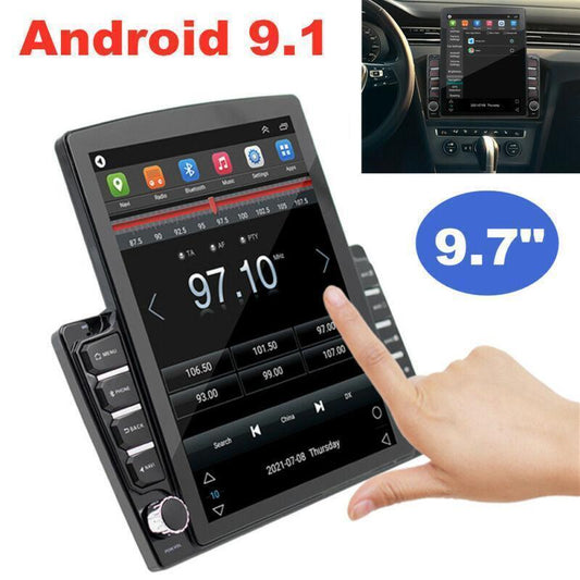 GPS Car Radio MP5 Player 9.7 2Din Android 9.1 WiFi Quad Core 1G+16G Mirror Link