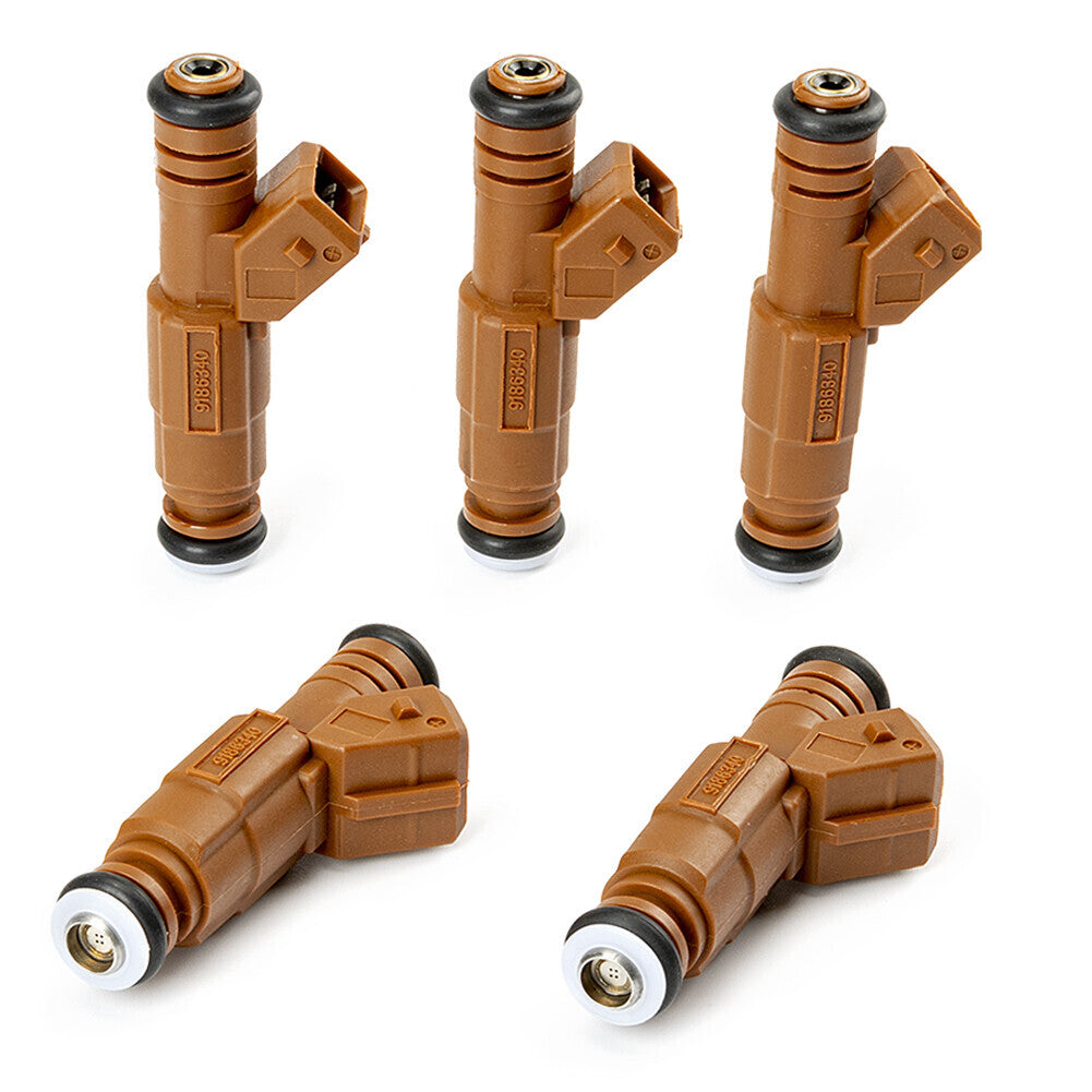 Set of 5 Fuel Injectors 0280155831 Fits for Volvo S60 S80 C70 V70 Xc70 Xc90