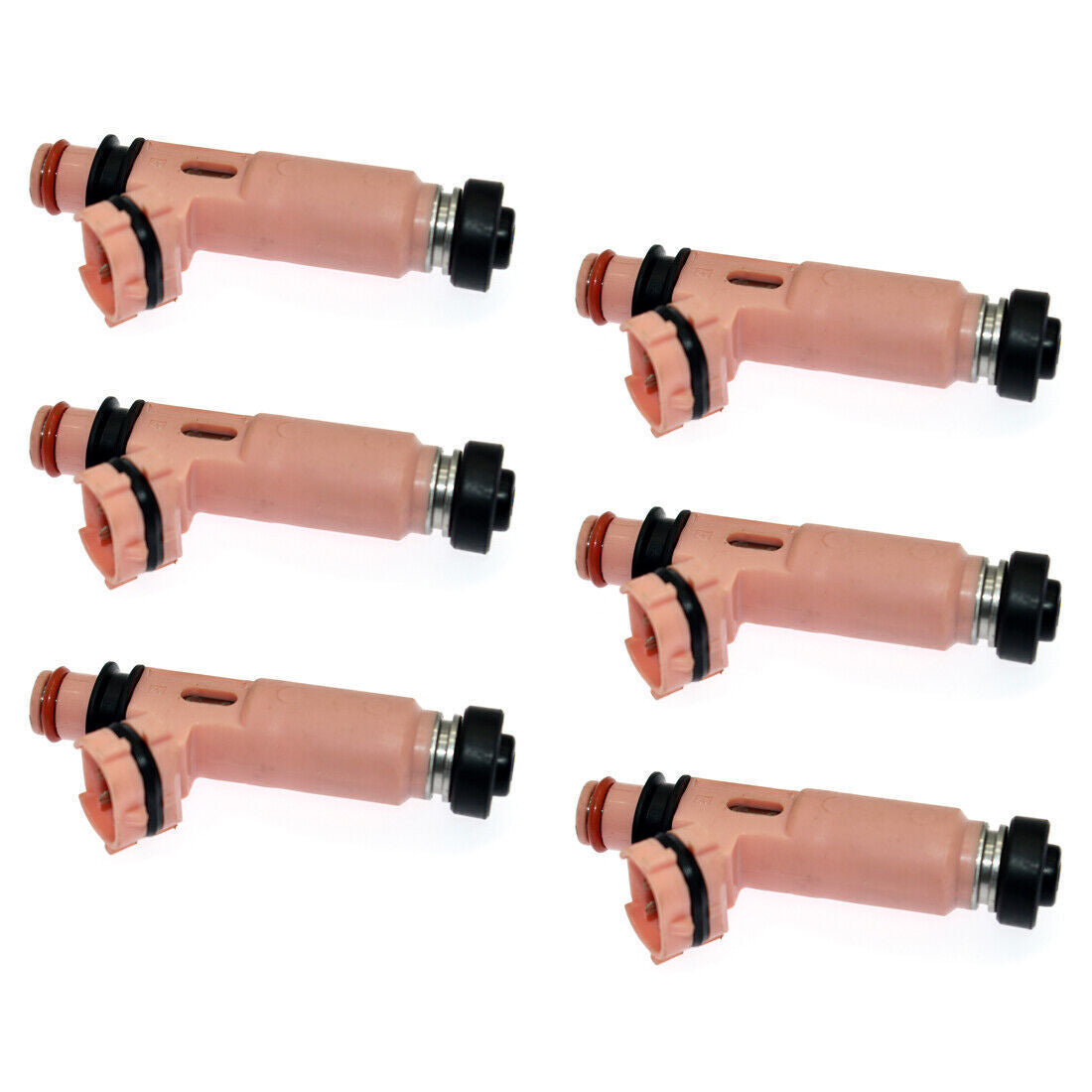 6pcs Fuel Injector 23250-20030 For 04-06 for Toyota for Sienna 3.3L V6 for Camry Highlander
