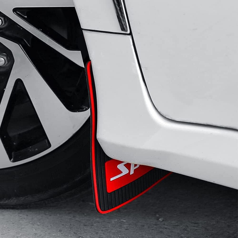 4PCS Car Mud Flaps Splash Guards Universal Auto PVC Mudguard Front  Rear Fender