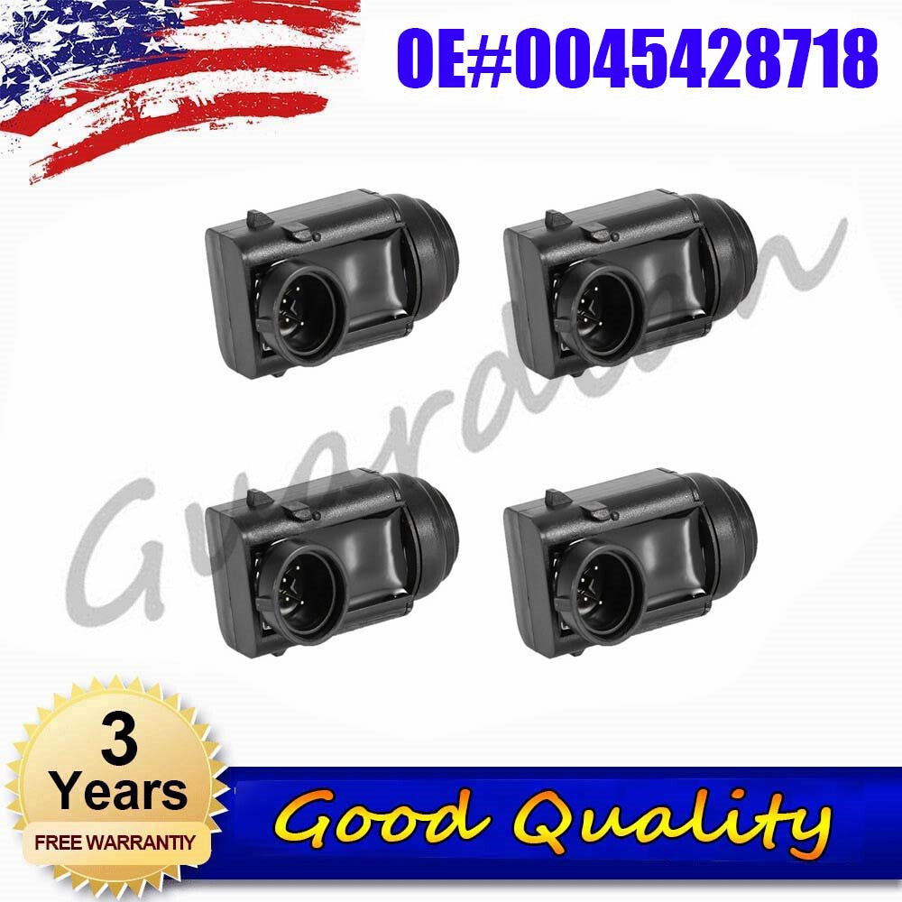 4-pack PDC parking sensors 0045428718 suitable for MERCEDES-BENZ SLK350 SLK280 SL63 SL600