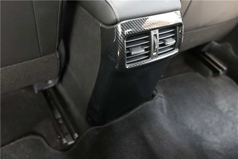 Rear Air Outlet Vent Frame Trim for Nissan Sylphy Sentra 2020-2022 Carbon Fiber