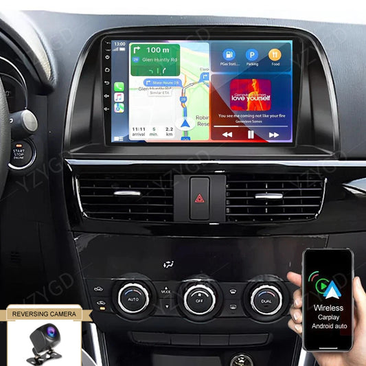 for Mazda CX 5 CX5 CX-5 2012-2016 Multimedia CarPlay Car Stereo Radio GPS Screen