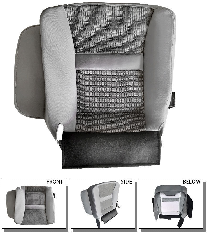 Driver's bottom cloth for seat cover on the left side, suitable for 2006-2010 for Dodge for Ram 2500 3500