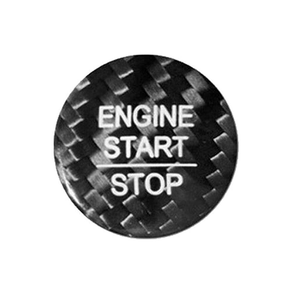 Carbon Fiber Engine Start Push Button Cover Trim Fit for Honda Accord CRV for CIVIC