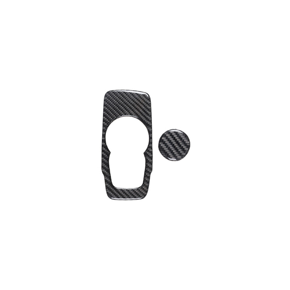 2-Piece Carbon Fiber Internal Gear Shift Cover Trim for Chrysler 300 (2015-22)