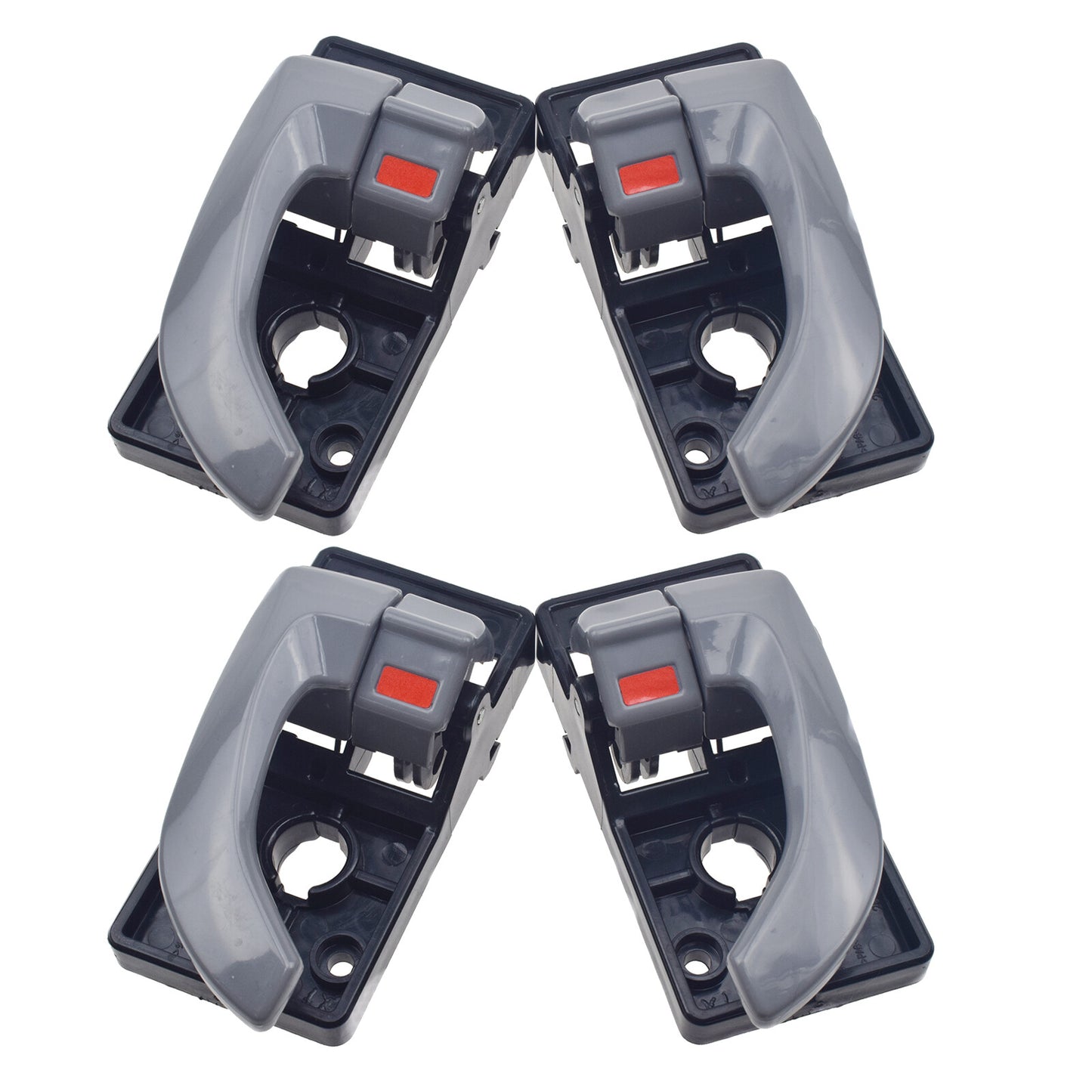 4Pcs Interior Door Handles Front Rear Left Right for Hyundai for Tucson 2006-2009