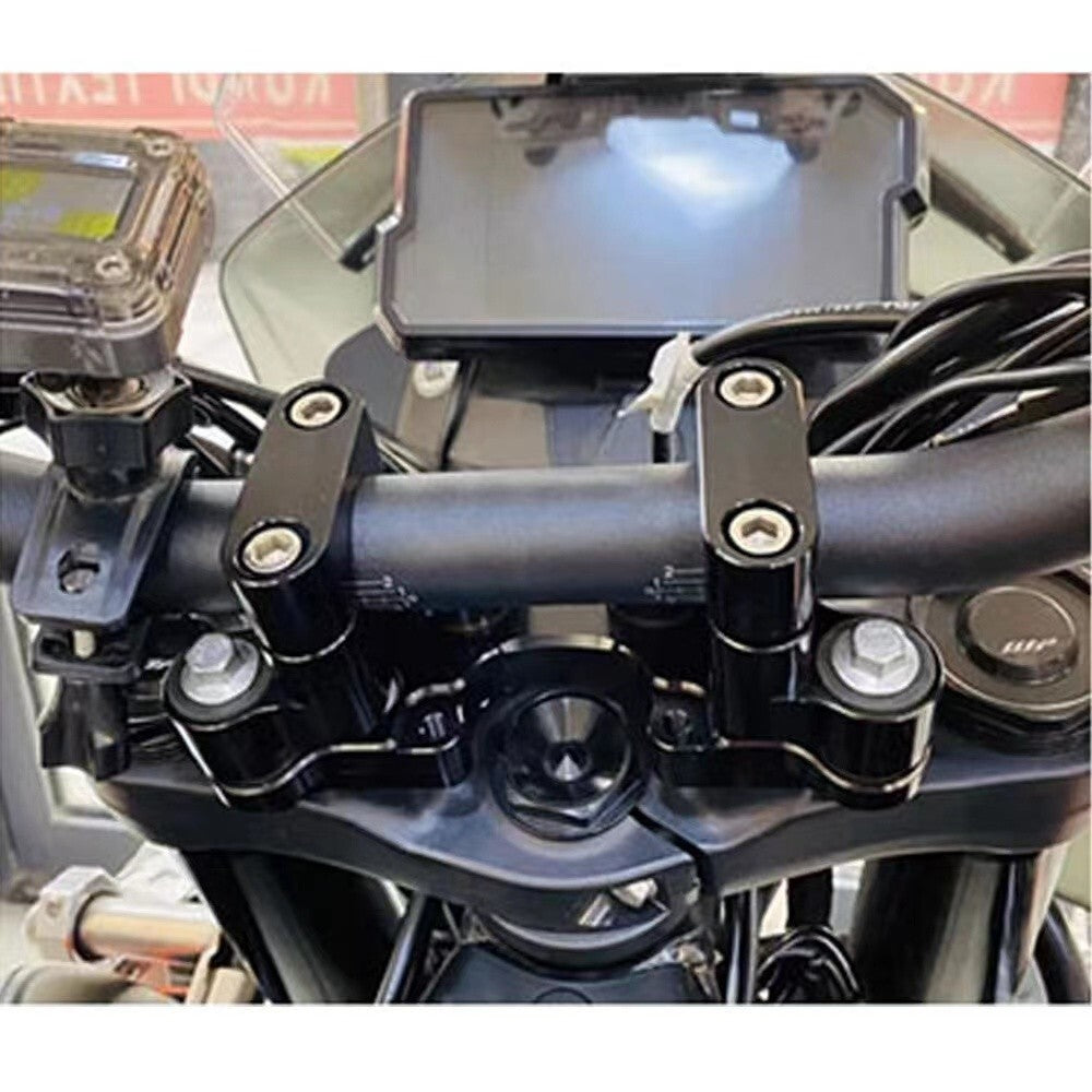 For 390 790 Adventure 19-21 Motorcycle Steering Damper Mount Handlebar Riser Kit