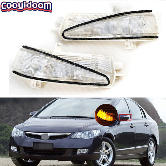 Applicable to 2006-11 for Honda for Civic FA1 FD1 FD2 LED rearview mirror lights and turn signals.