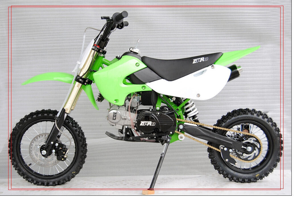 Full set of plastic fuel tank and for seat suitable for KLX110, KX65, DRZ110, RM65 Pit bicycles 125/140cc.