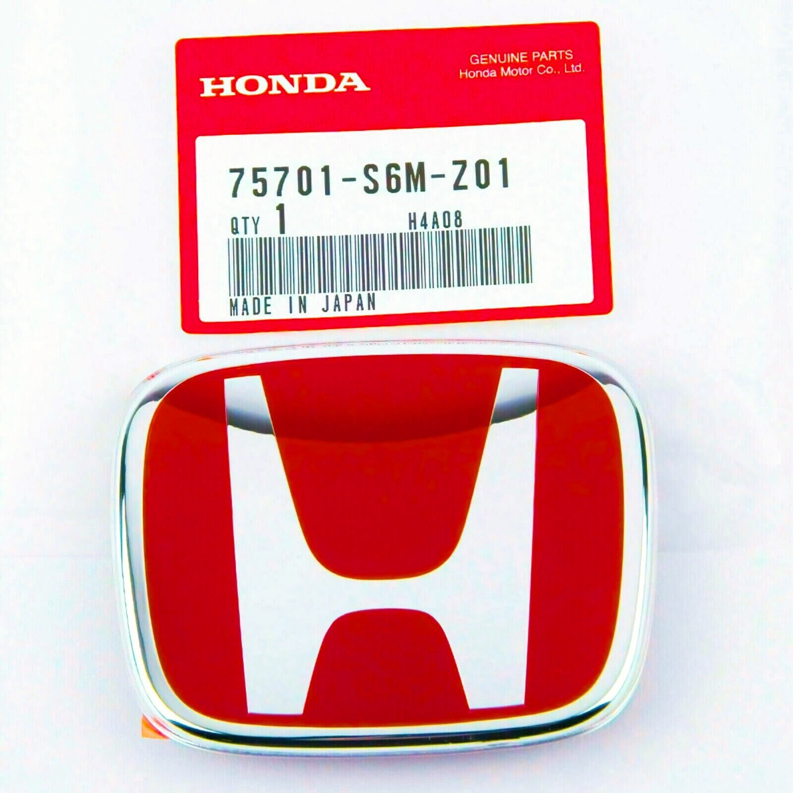 NEW Z01- 02-06 RSX for Acura DC5 JDM RED H Type R REAR Emblem TSX CL9 FiT GD1