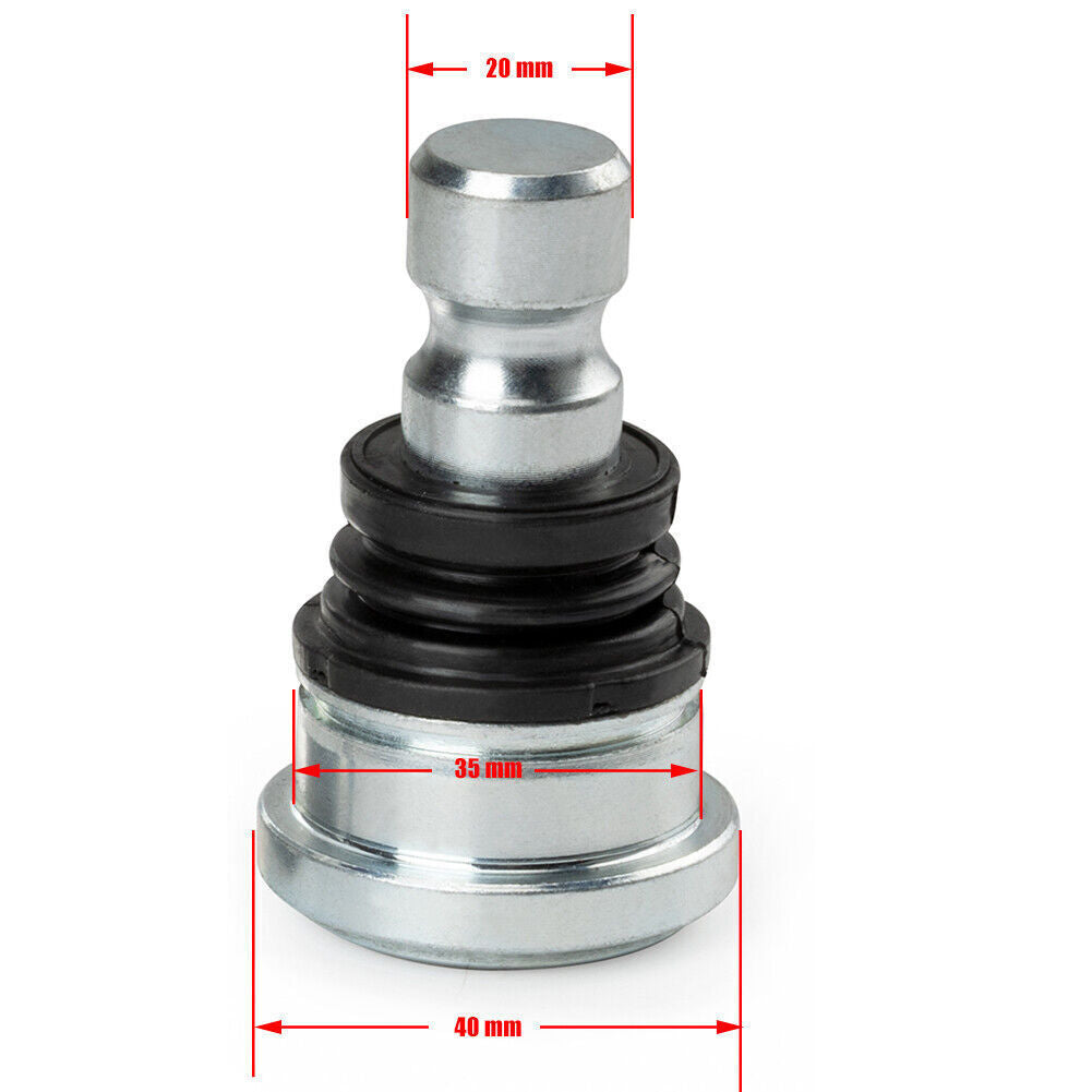 4-Piece OE Style Upper and Lower Front Ball Joints for Polaris RZR 900 - XP 4 S Trail