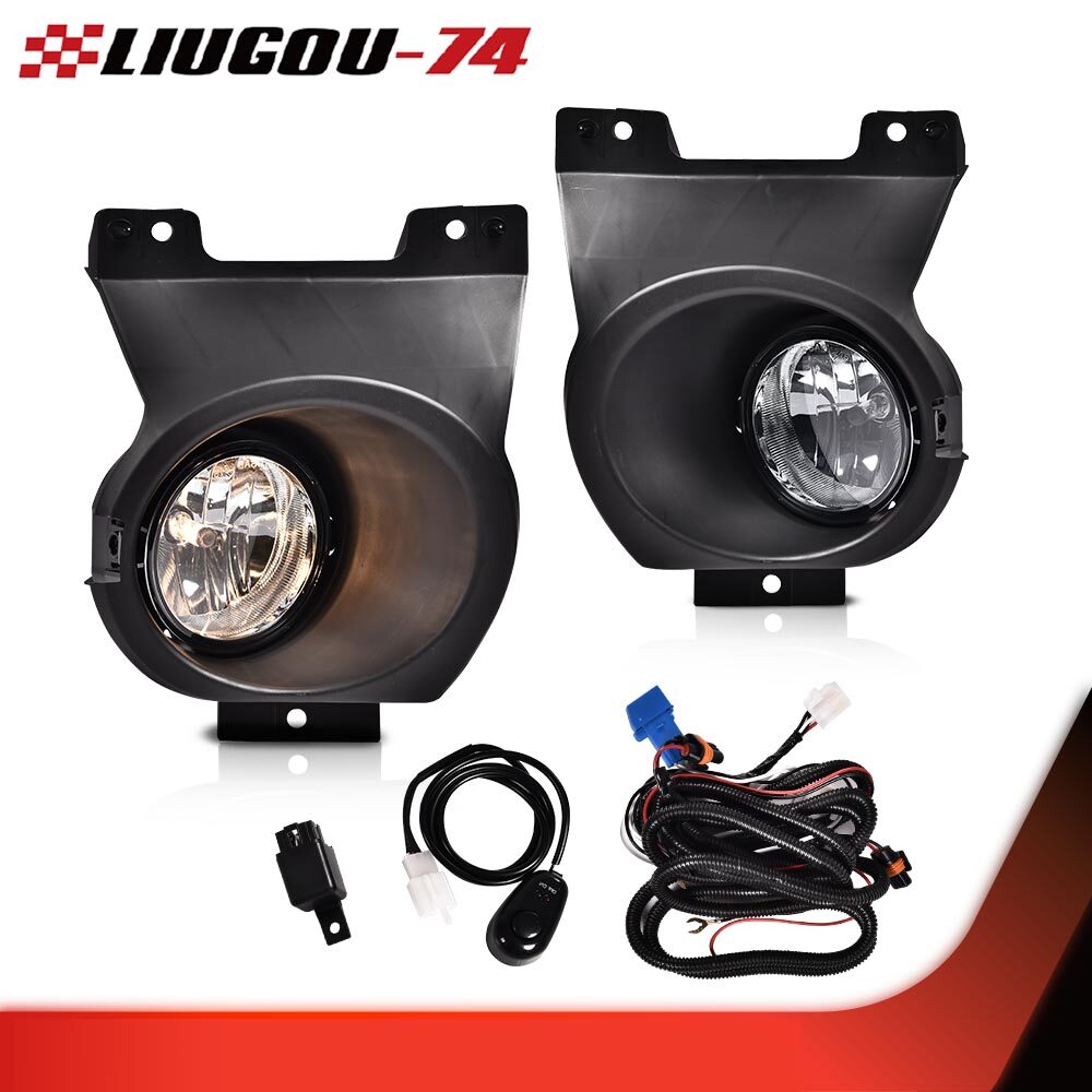Suitable for 11-14 for Ford F-150 bumper fog light driving light with switch/bracket 2-piece set
