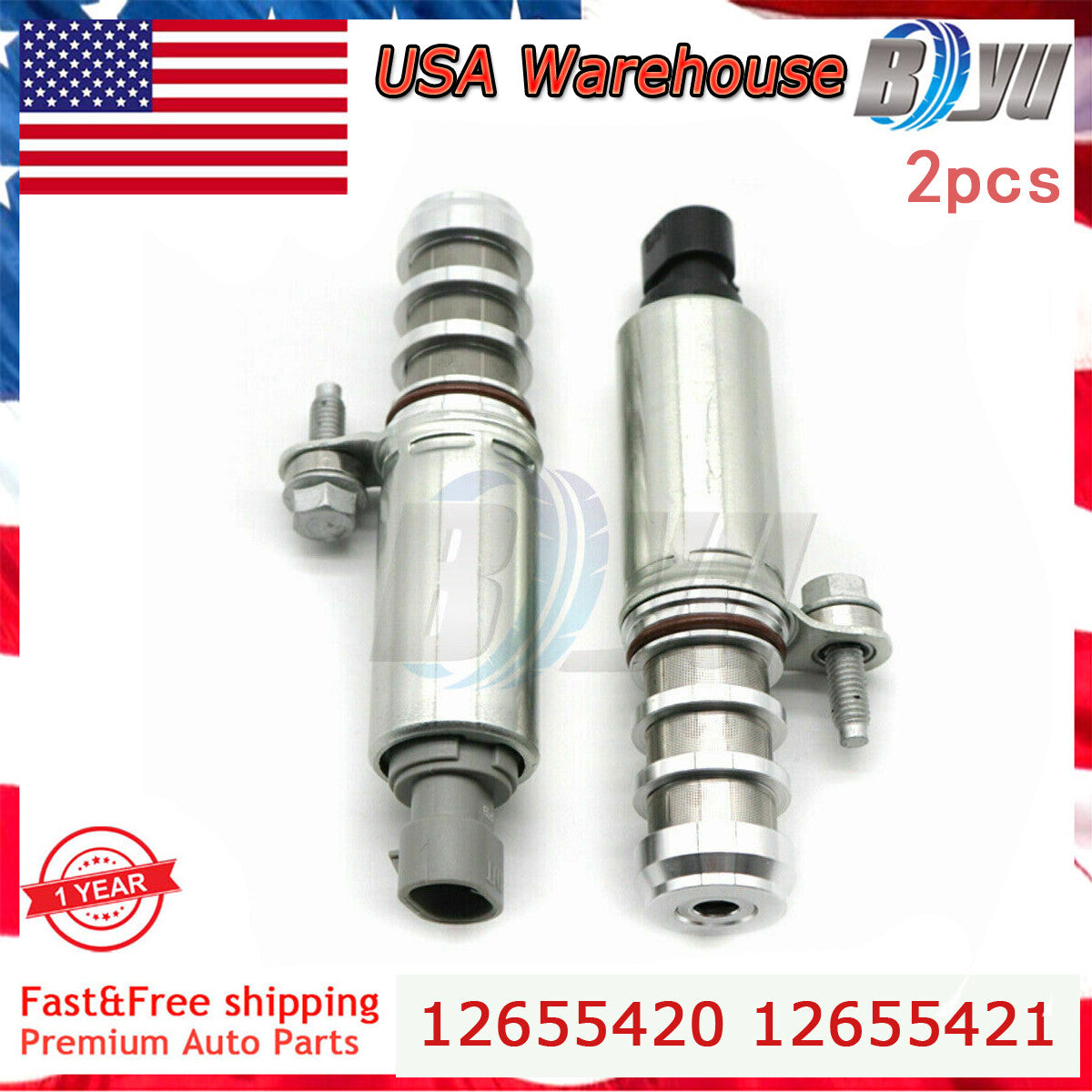 Cam Position Solenoid Valve For 12655420 12655421 GM 2.0L 2.2L 2.4L for Chevy for Buick