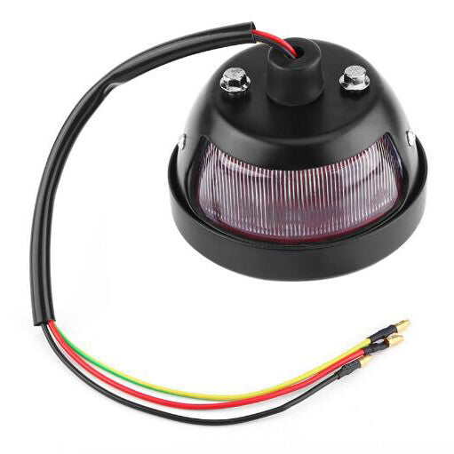 Dirt Bike Tail Brake Light Round for Harley Davidson Cafe Racer Bobber Chopper