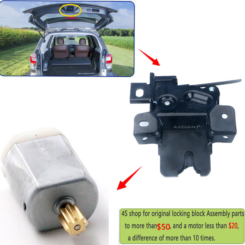 Trunk lid lock actuator and tailgate latch motor suitable for 2008-2016 for Alfa Romeo Mito 955
