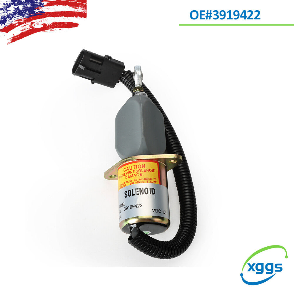 for Ford 5.9L 8.3L Diesel New 3919422 Fuel Shut Down Solenoid Solenoid