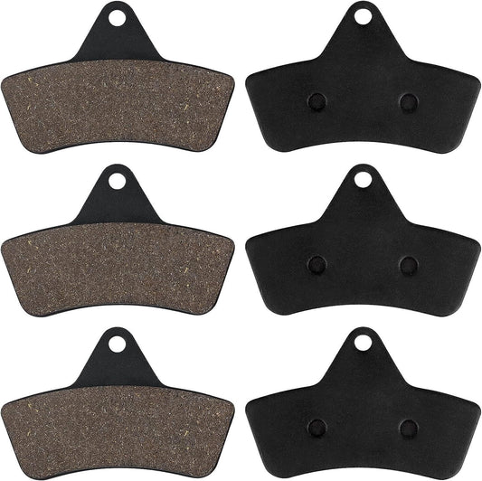 Front Rear Brake Pads for Arctic Cat 400 300 2X4 4X4 1999 2000 2001 2002 2003