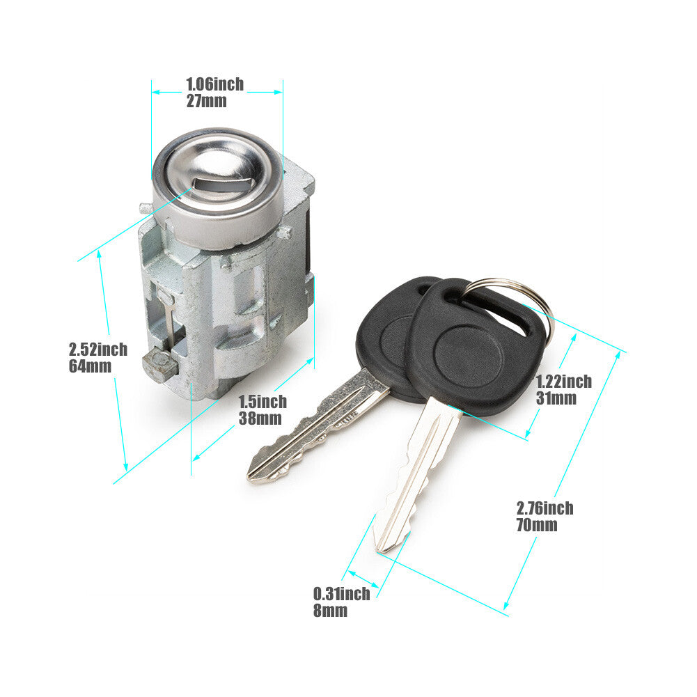 Switch Ignition Lock Cylinder Keys 12533953 for Chevrolet Classic for Oldsmobile