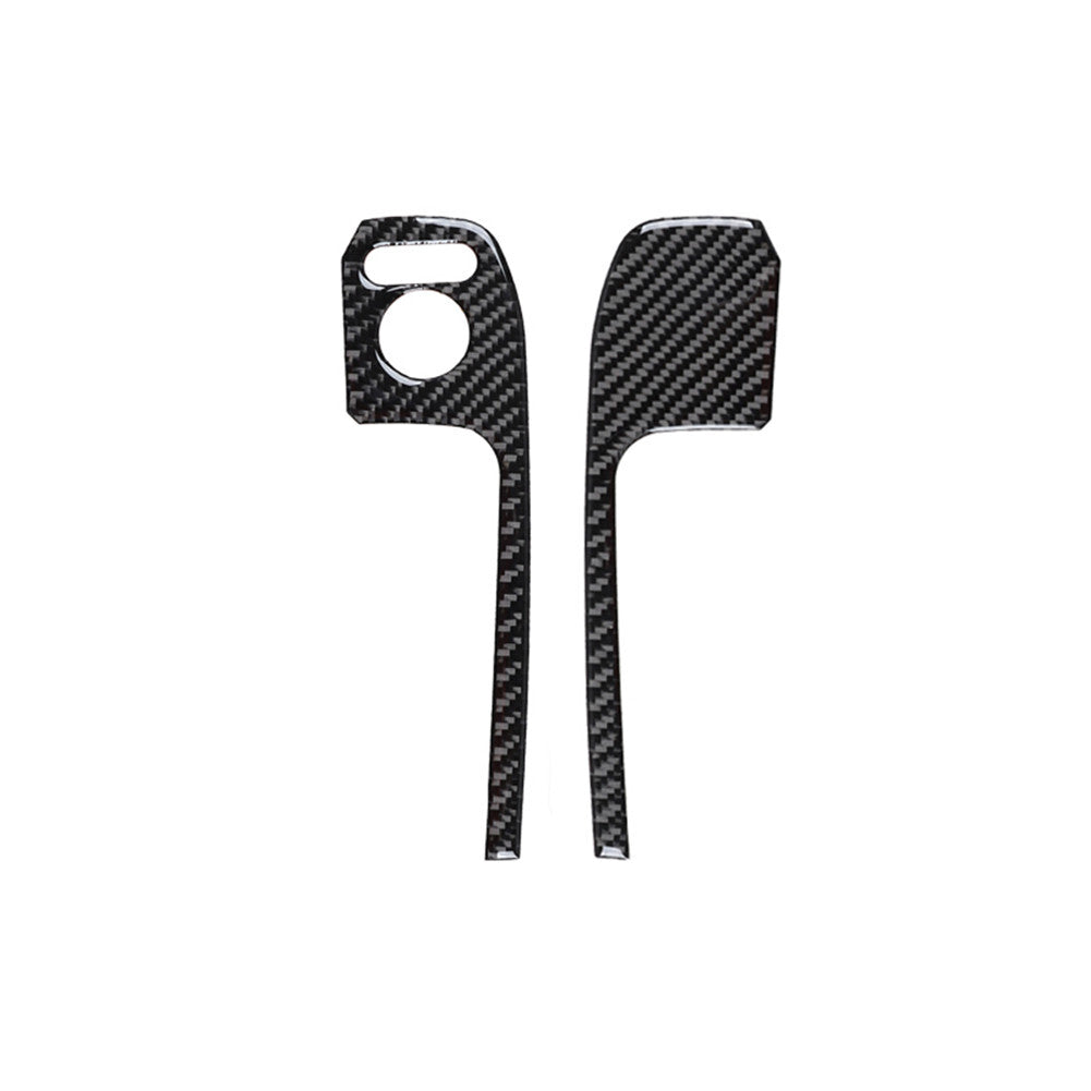 8Pcs Carbon Fiber Interior Door Handle Cover Sticker for ACURA TL 2009-2014