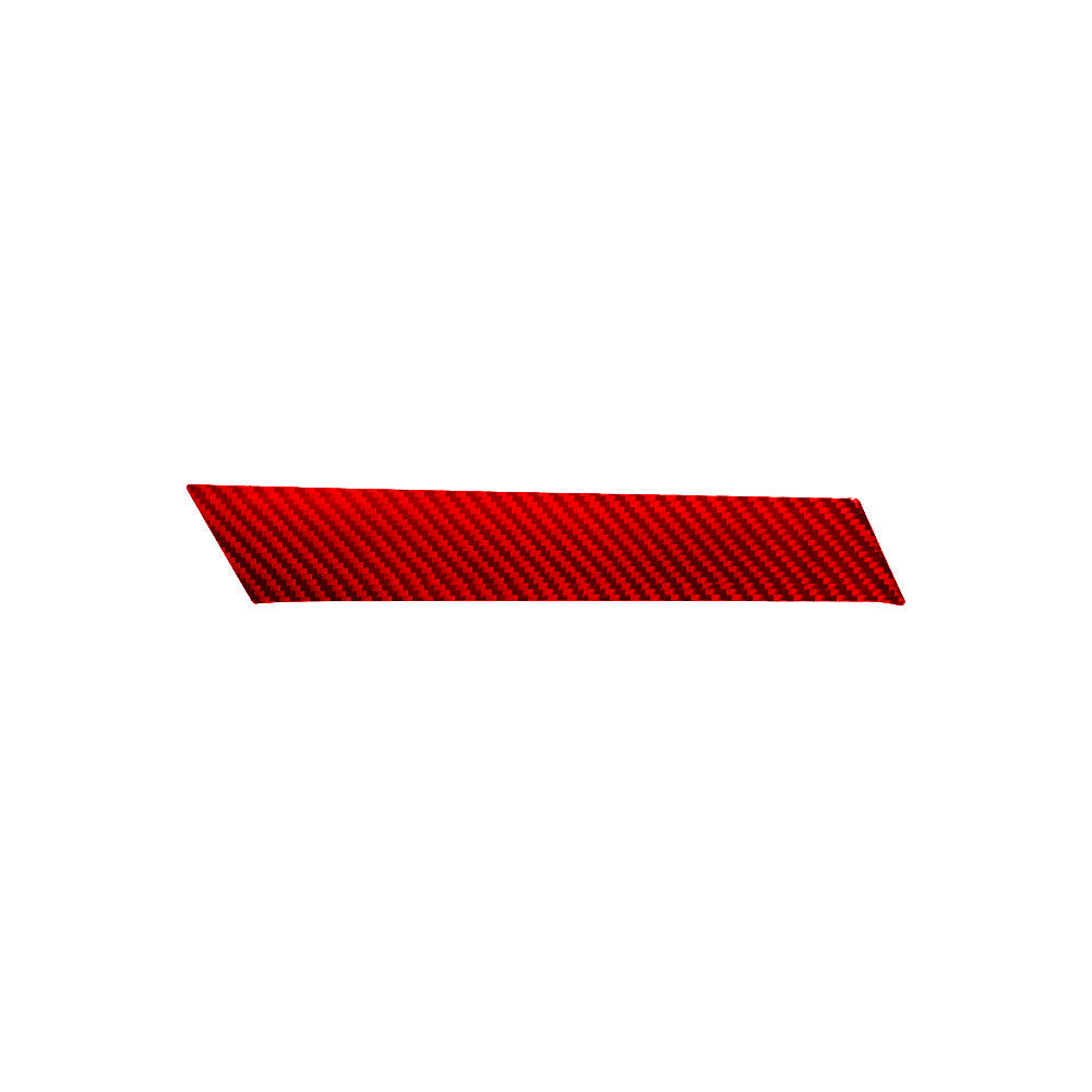 Red Carbon Fiber Passenger Dashboard Cover Trim for Hyundai for Veloster JS 2019-22