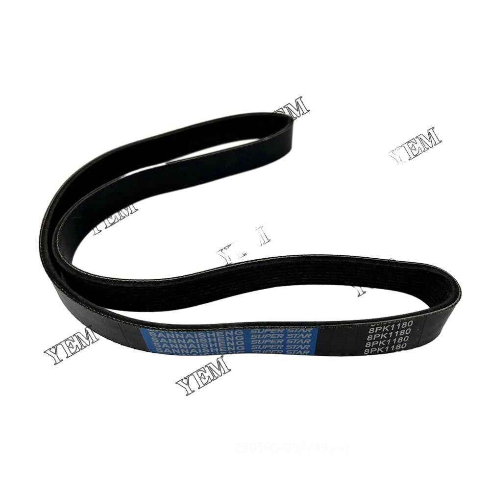 QSX15 Alternator Belt 8PK1180 6PK1180 Fit For Excavator Diesel Engine
