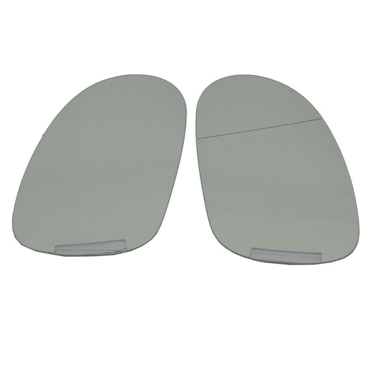 for VW for Golf for Jetta EOS Rabbit for Passat Left  Right Side Mirror Glass Heated Pair