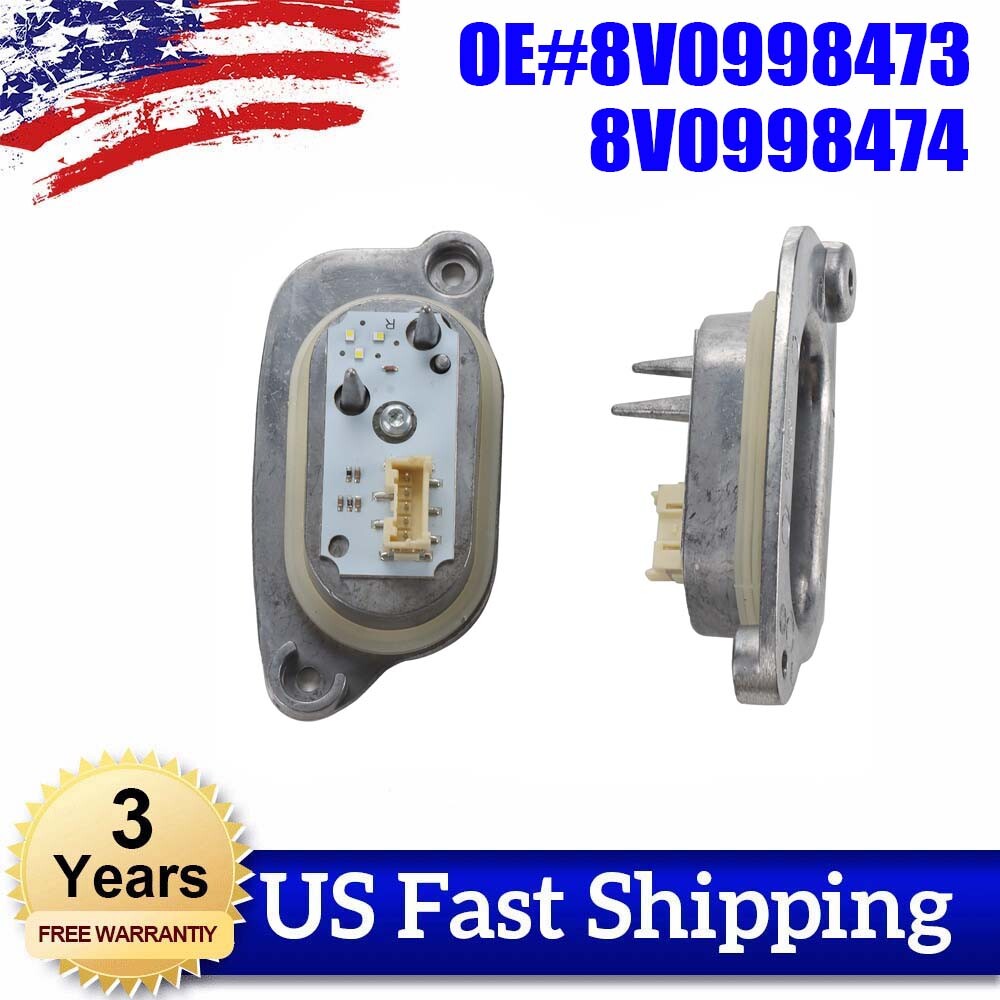 8V0998473 8V0998474 DRL Daytime Running Light Module Unit for Audi A3 17-20 19