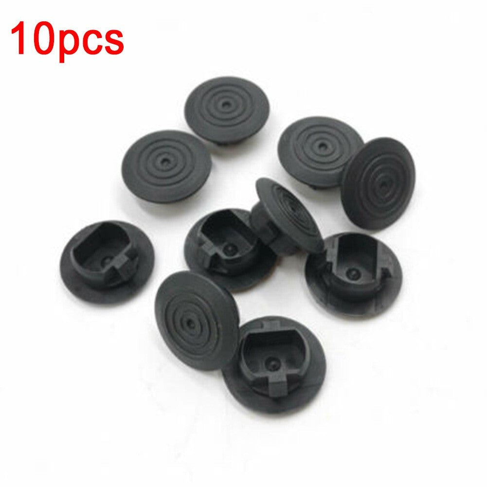 10Pcs Rocker Moulding Retainer Clip Black Fastener For- for Toyota - for Corolla 2003-2008