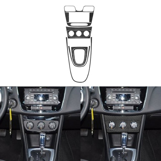 Carbon Fiber Automatic Gear Center Control Cover Trim for Chrysler 200 2011-2014