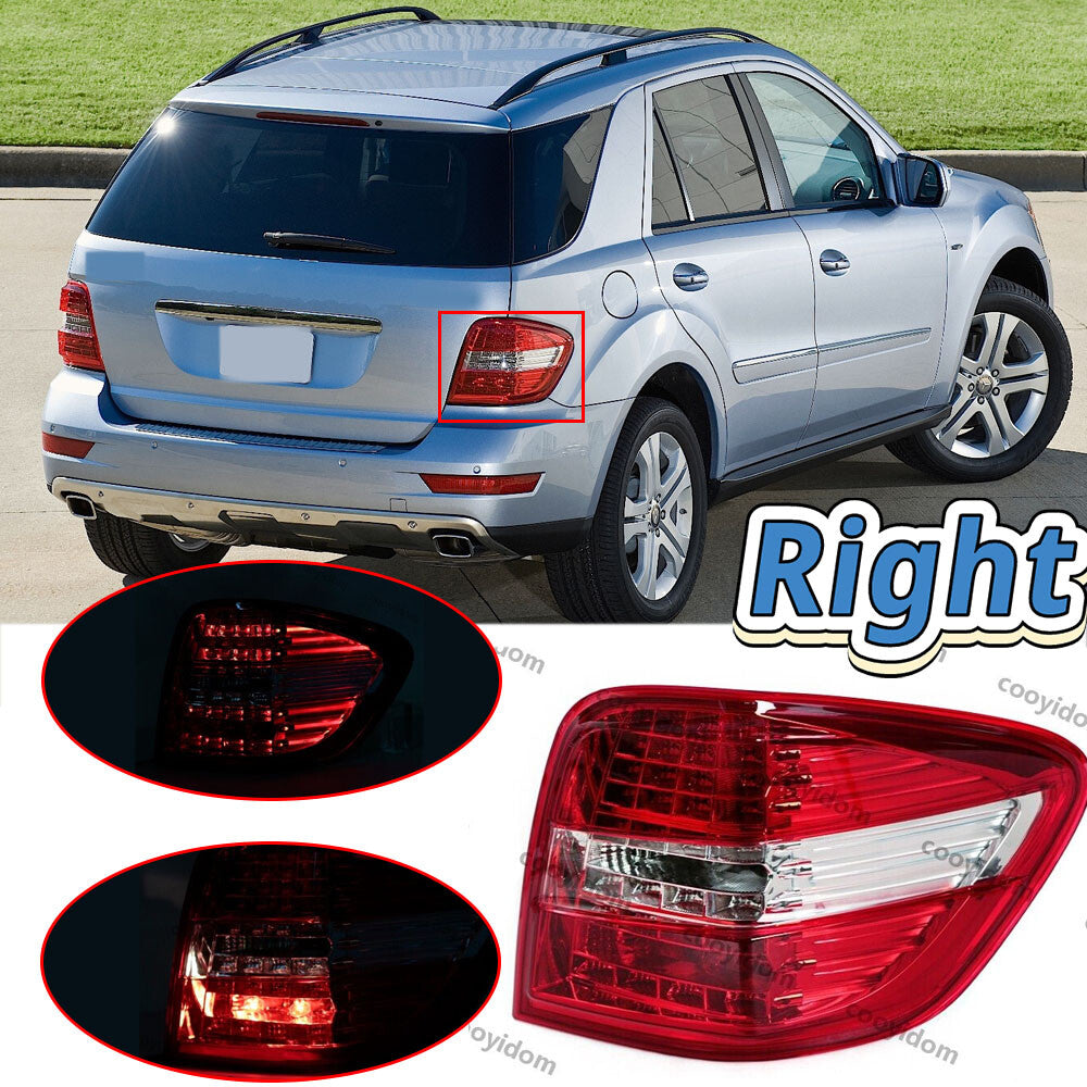 Right LED Tail Light Assembly for Mercedes Benz ML Class W164 ML320 2009-2011