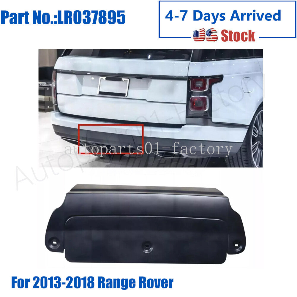 LR037895 Rear Hitch Receiver Cover Tow Eye Bumper For 2013-2018 for Range Rover