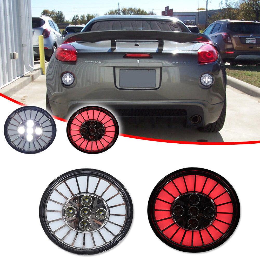 Transparent LED taillights are suitable for 2002-09 Gimciete/Envoy XL 06-09 for Pontiac Solstice.