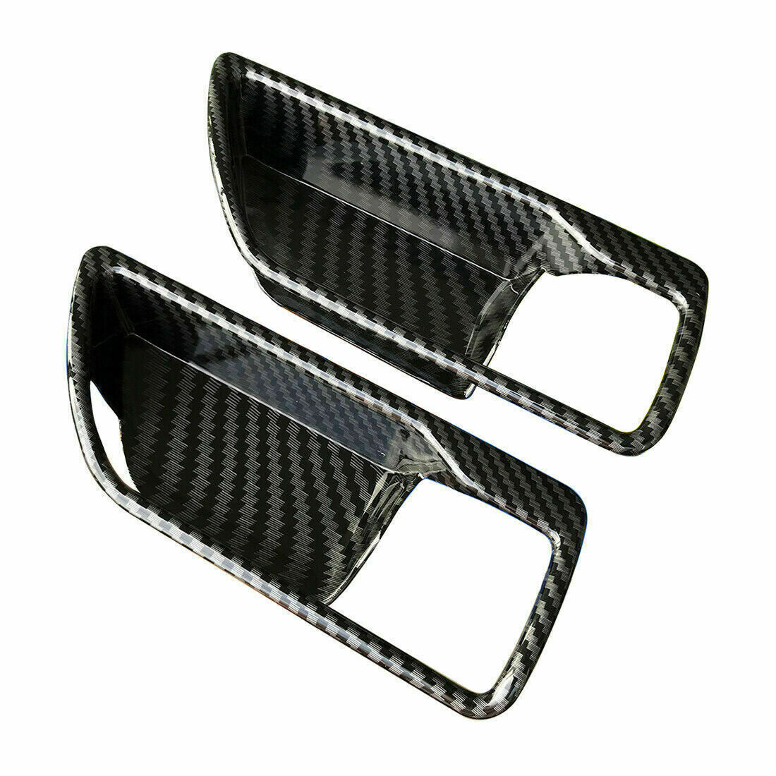 4p for Toyota Highlander 2020-2022 Interior Carbon Fiber Door Handle Panel Cover