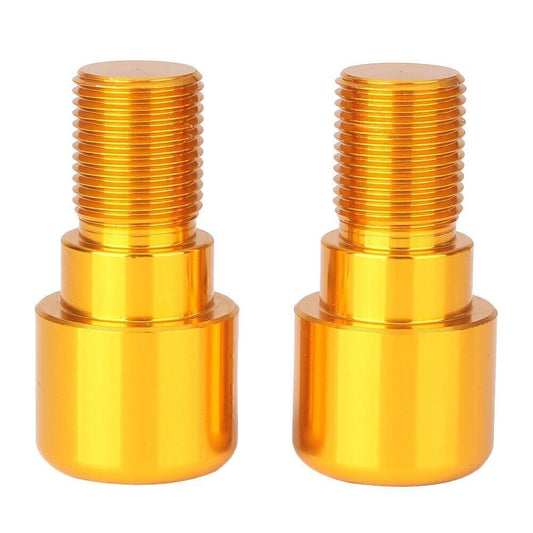 18mm Lenkerendgriffe Stecker f¨¹r for Yamaha YZF R6 1099 -2005  YZF R6S 2006-12 Gold