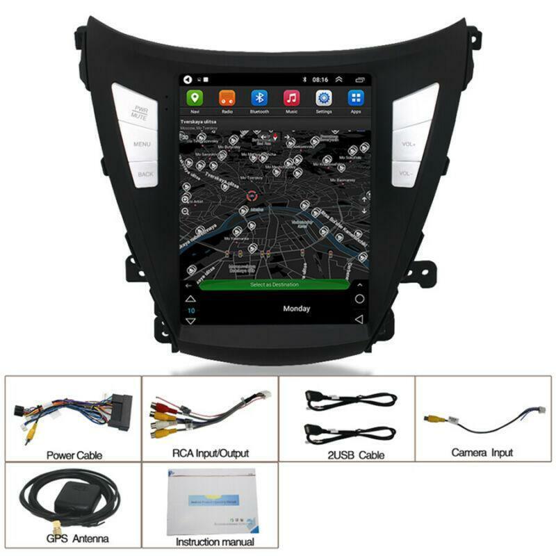 for Hyundai for Elantra 2014-2016 Stereo Radio GPS Navigation 9.7 Android 10.1 16GB