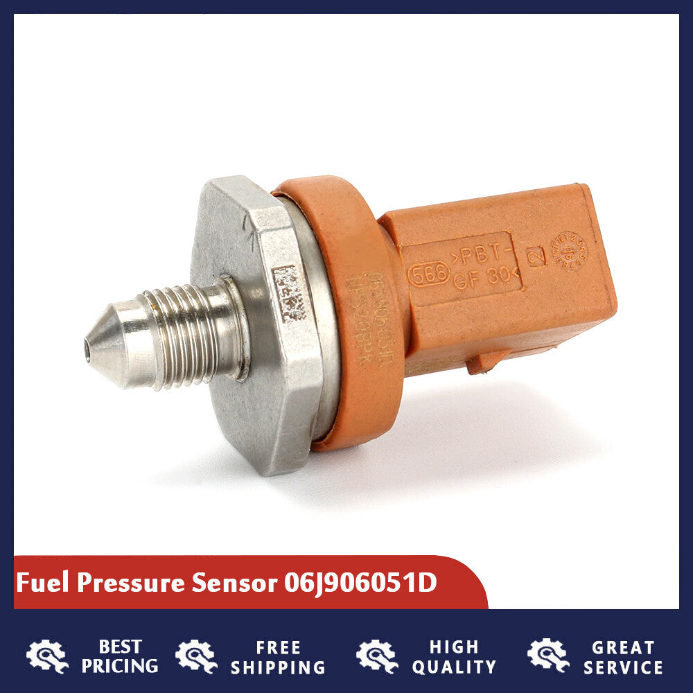 Fuel pressure sensor 06J906051D suitable for Volkswagen Beetle Eos, for Golf , for Passat , for Audi A3 1.8, 2.0TSI...