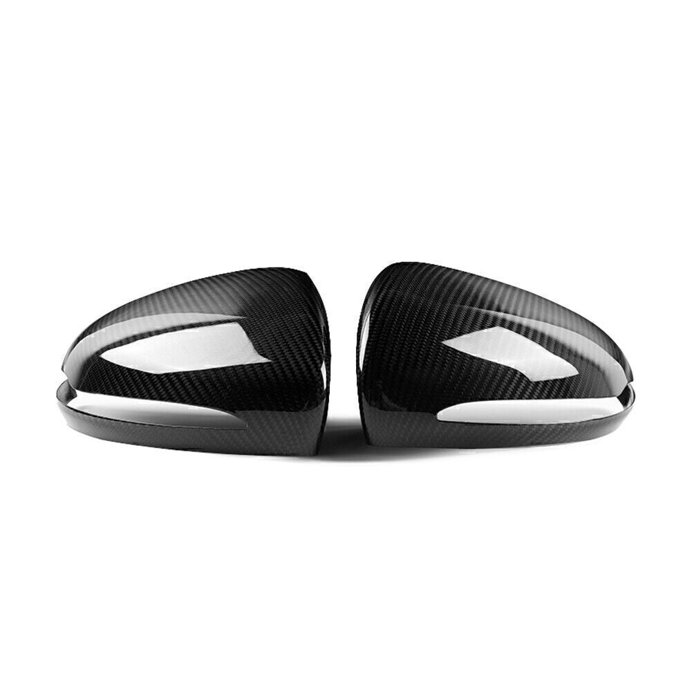 Carbon Fiber Side Mirror Caps Fit 2015-19 for MERCEDES BENZ W205 W222 S550 S600 S63