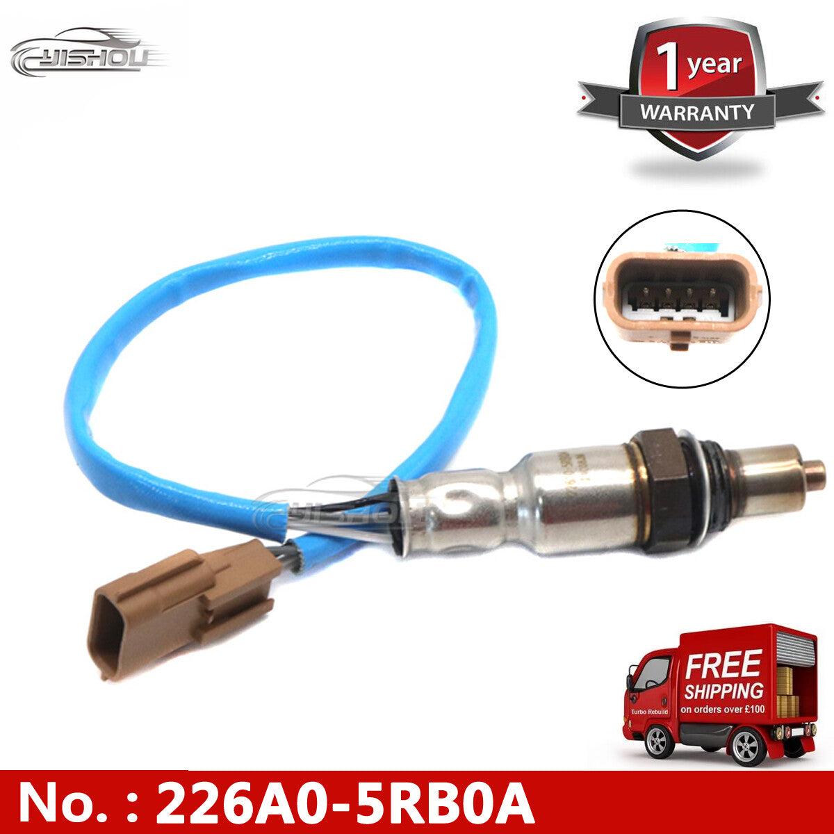 Suitable for 2018-2022 for Nissan Altima 2.0L downstream oxygen (O2) sensor 226A0-5RB0A