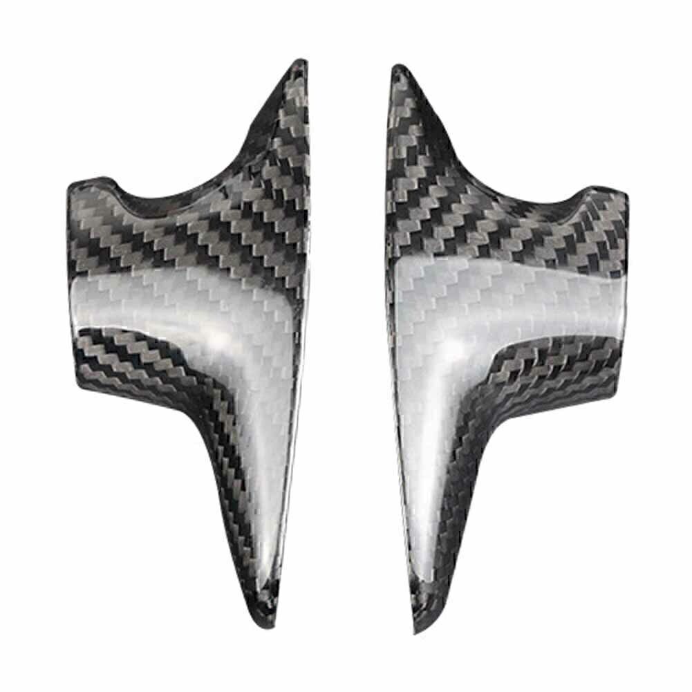 Carbon Fiber Gear Shift Knob Cover Sticker Trim Fit for Challenger Charger 2015-2020