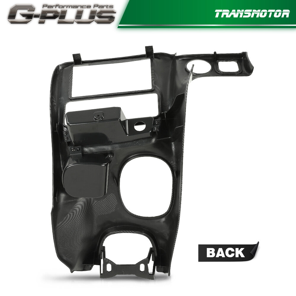 Fits 97-04 for Corvette C5 Dual Din Radio Center Dashboard Kit Carbon Exterior